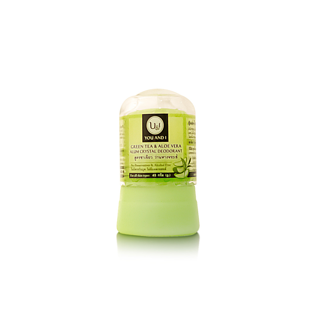 2-8851445945119-U&I- U&I Stick Body CrystaL Deodorant Green Tea & Aloevera 45g