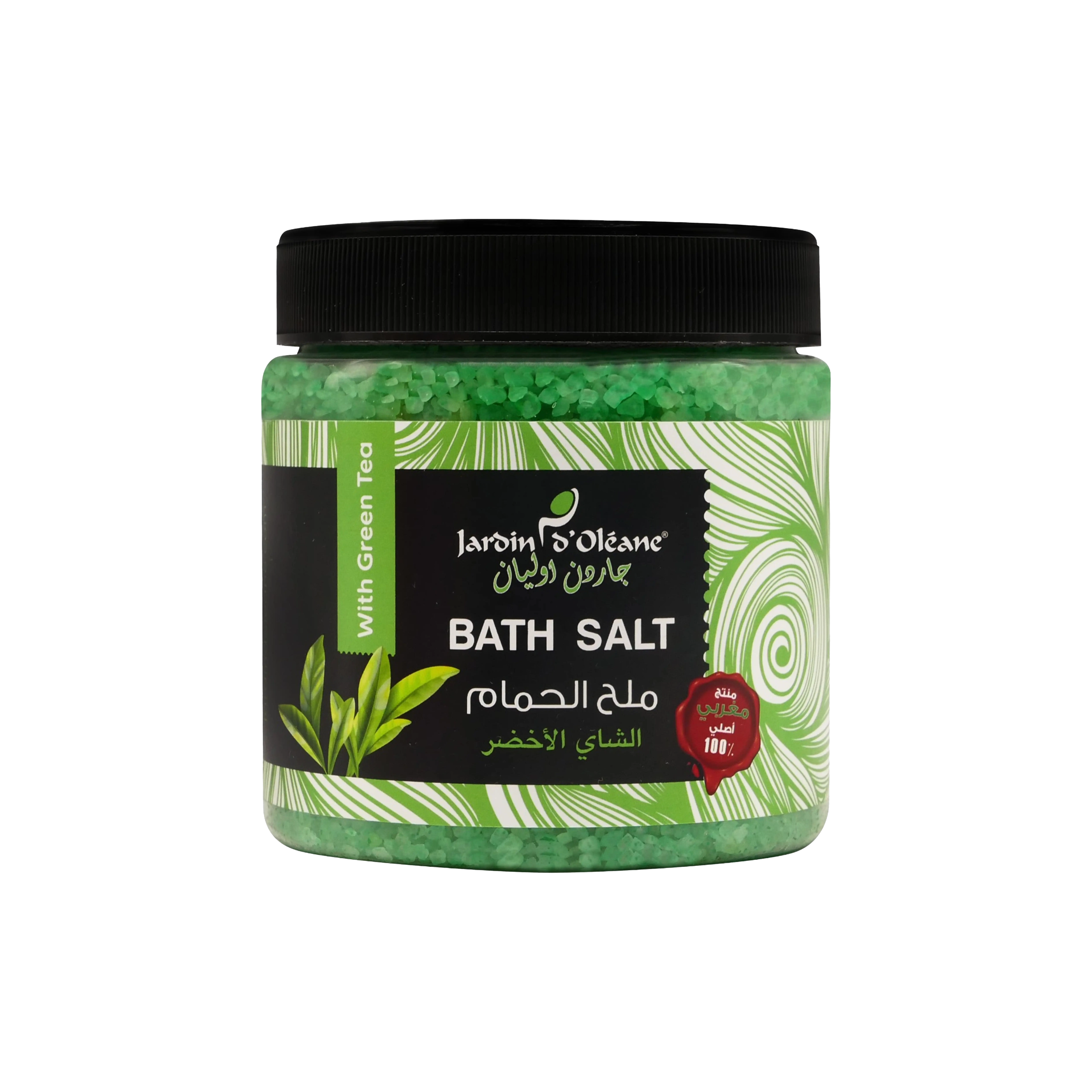 111- Jardin D’Oleane Bath Salt with Green Tea 600g