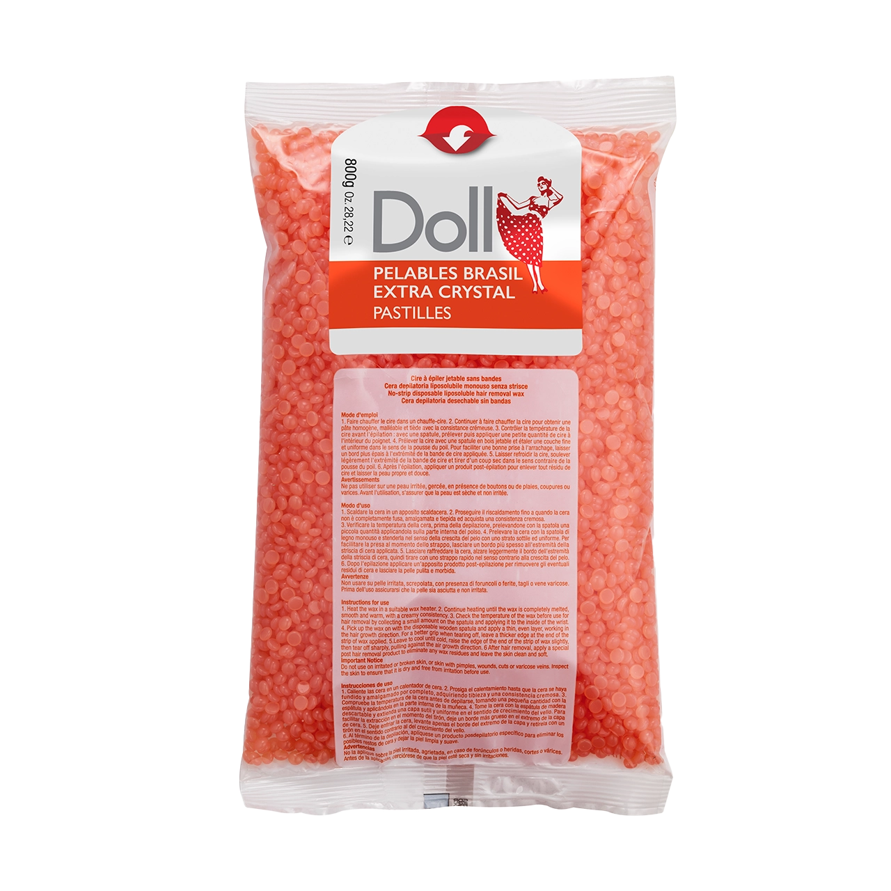 54-8019622157001-CR00D-Doll Crood Pelables Brasil Extra Crystal Pastilles Orange Crystal 800g