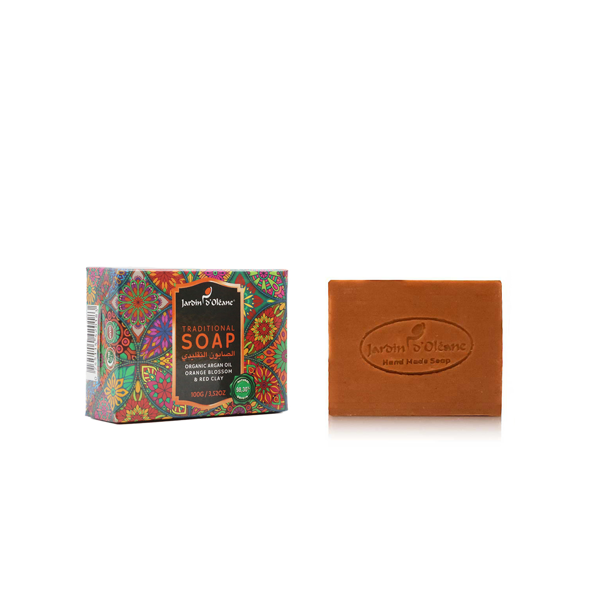 85-0745114420183410220-JARDIN TRADITIONAL SOAP ORANGE BLOSSOM _ RED CLAY 100G