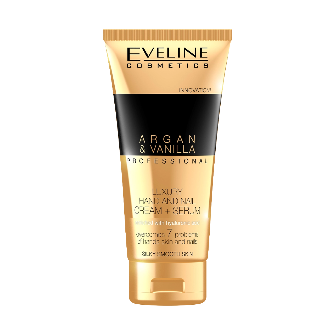 227-5901761905205-Eveline Cosmetics Argan & Vanilla Luxury Hand & Nail Cream-Serum 100ml